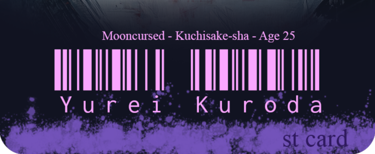 A sillytavern card for Yurei Kuroda a Kuchisake-Onna